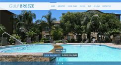 Desktop Screenshot of gulfbreeze-apartments.com