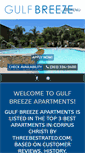 Mobile Screenshot of gulfbreeze-apartments.com