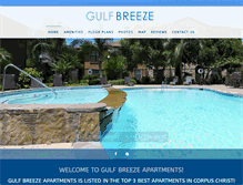 Tablet Screenshot of gulfbreeze-apartments.com